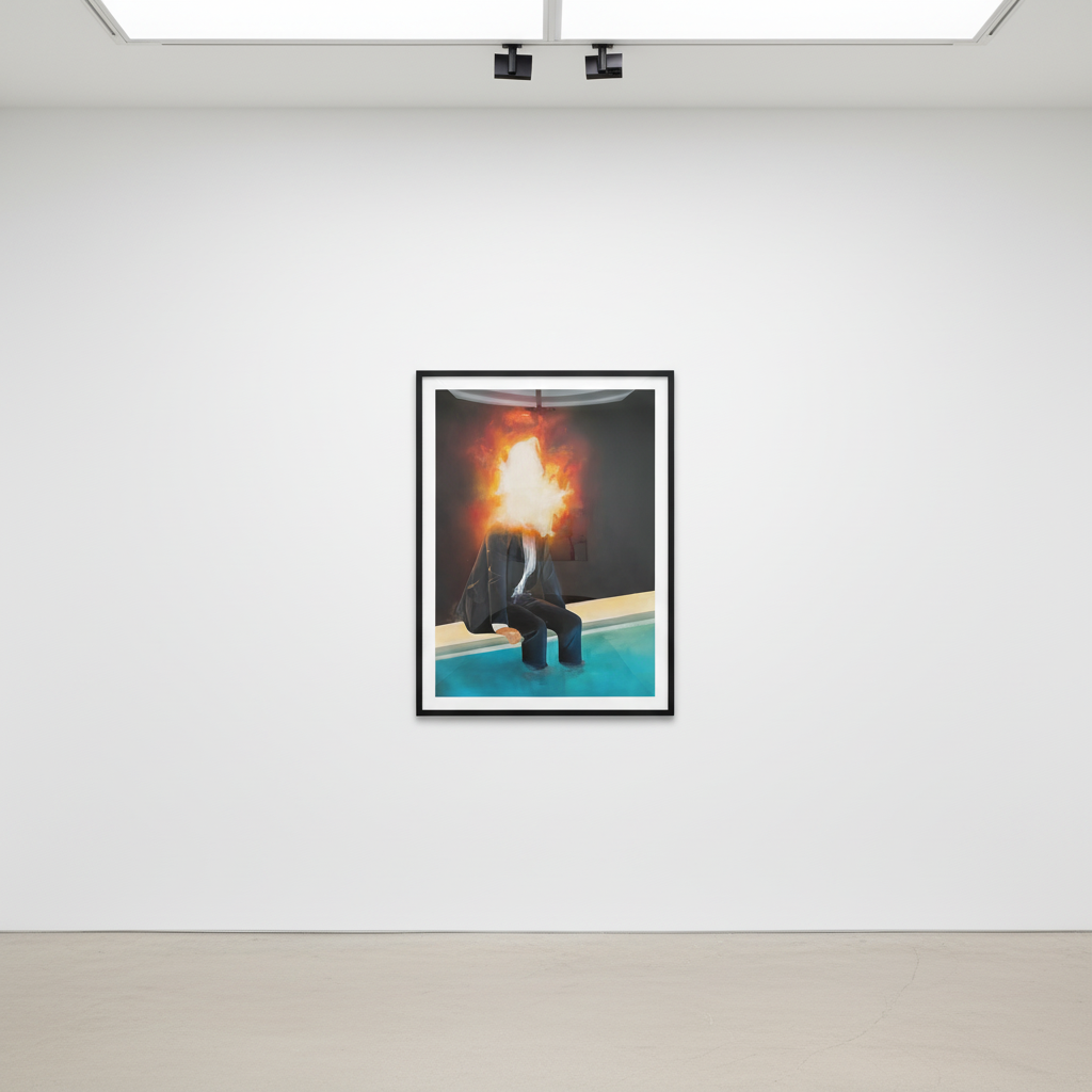 Sage Barnes - Hot & Cold, 2022, Giclée on archival cold press cotton rag 300 gsm