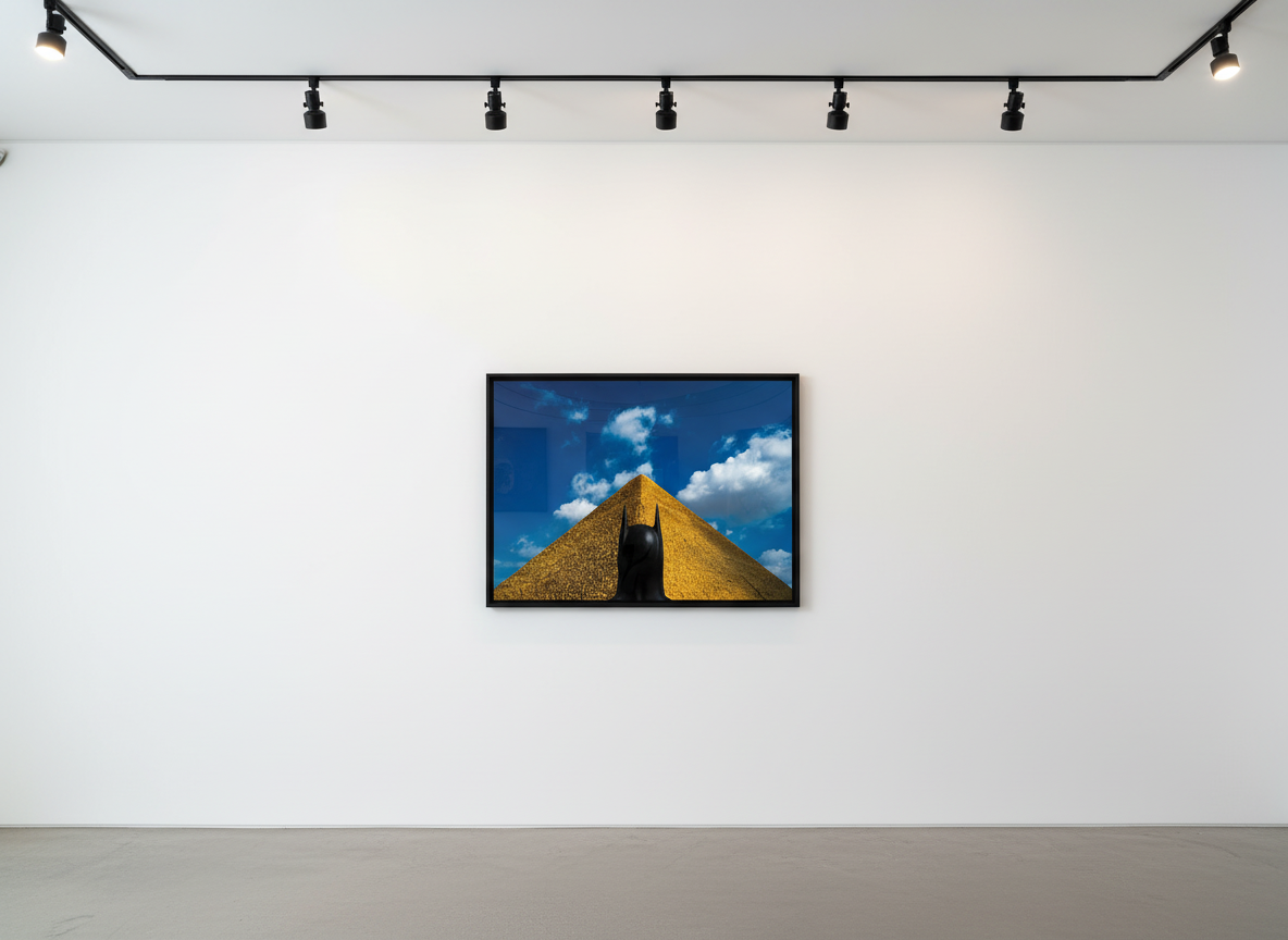 Sebastian Magnani - Daily Bat - Eye Of Providence, 2022, Inkjet Canson Rag Photographique 310g