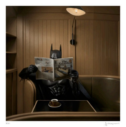 Sebastian Magnani - The Guardian (InkJet) Black Espresso Cup, 2021, Canson Rag Photographique 310 g/m2