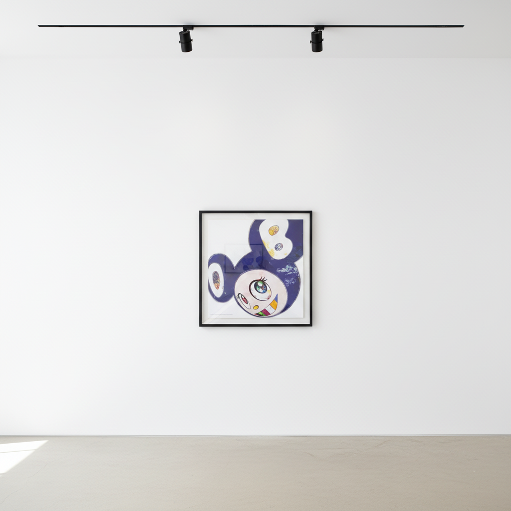Takashi Murakami - And Then 3000 (Blue), Screen print