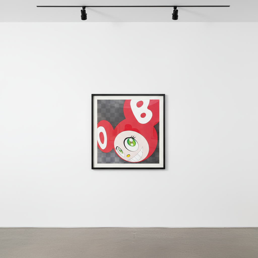 Takashi Murakami - And Then Red, 2006, Offset Lithograph