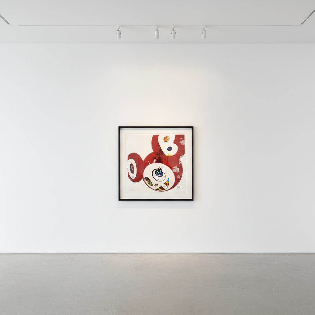 Takashi Murakami - And Then The Superflat Method (red), 2013, Lithograph