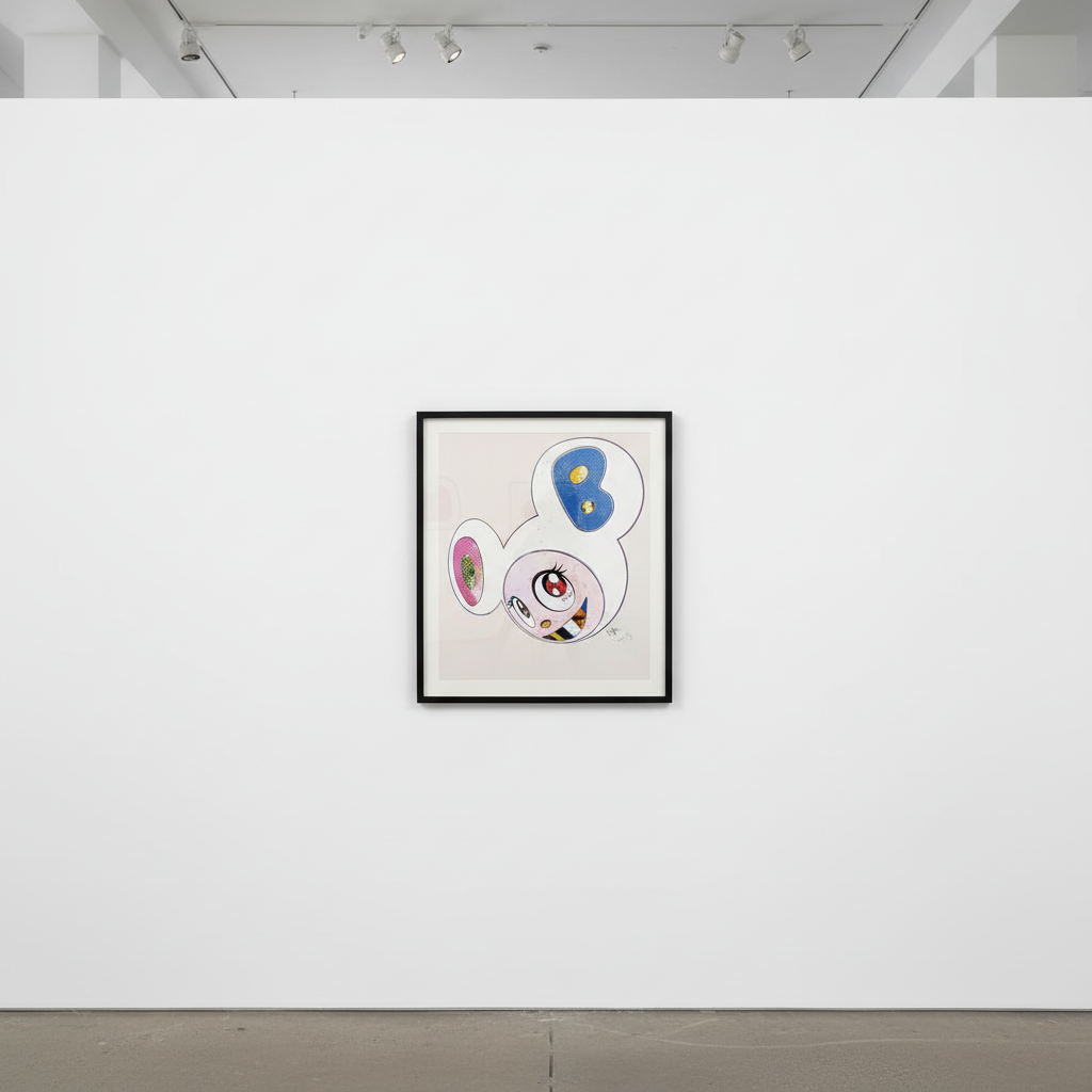 Takashi Murakami - And Then The Superflat Method (white), 2013, Lithograph