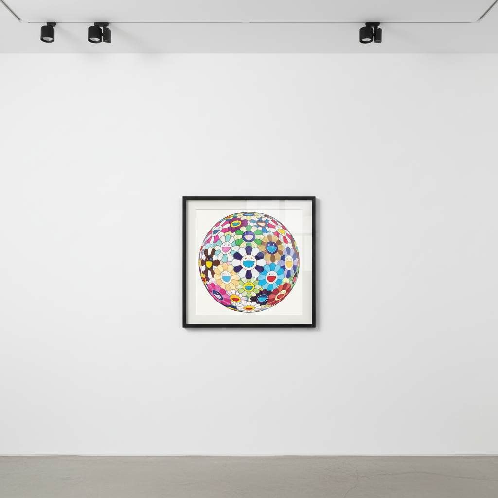 Takashi Murakami - Flower Ball (Kindergarten), 2010, Lithograph
