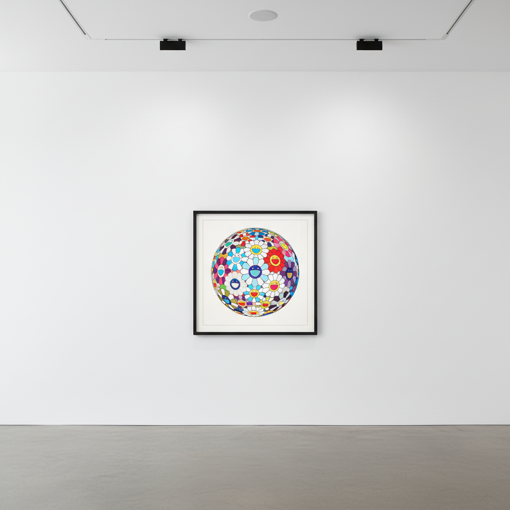 Takashi Murakami - Flower Ball (Sequoia Sempervirens), 2013, Offset lithograph