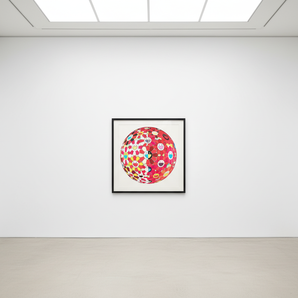 Takashi Murakami - Flower Ball (The Magic Flute), 2010, Lithograph