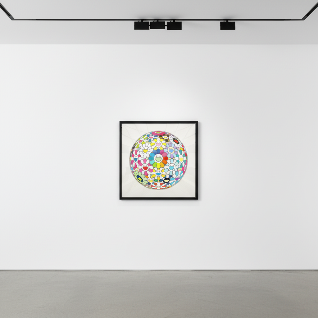 Takashi Murakami - Flower Ball (Want To Hold You), 2016, Lithograph