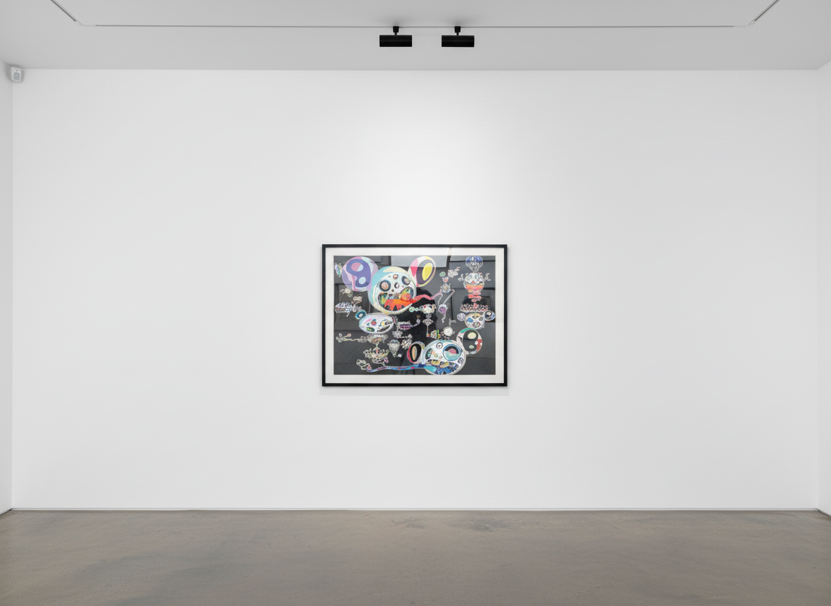 Takashi Murakami - Hands Clasped, 2015, Lithograph