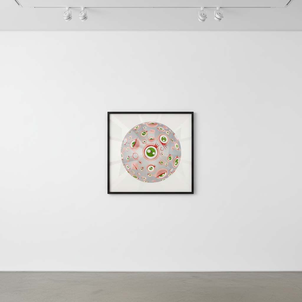 Takashi Murakami - Jellyfish Eyes, 2002, Lithograph