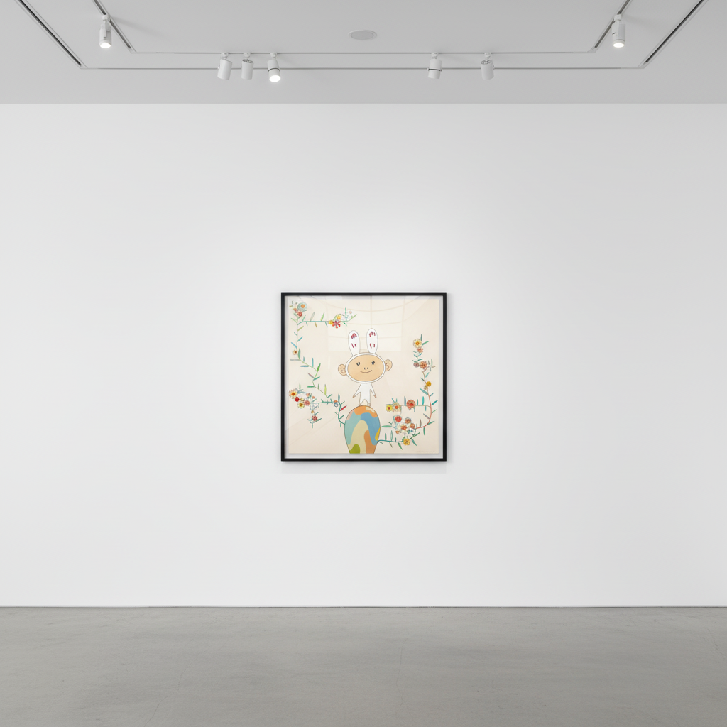 Takashi Murakami - Kaikai With Moss, 2003, Lithograph