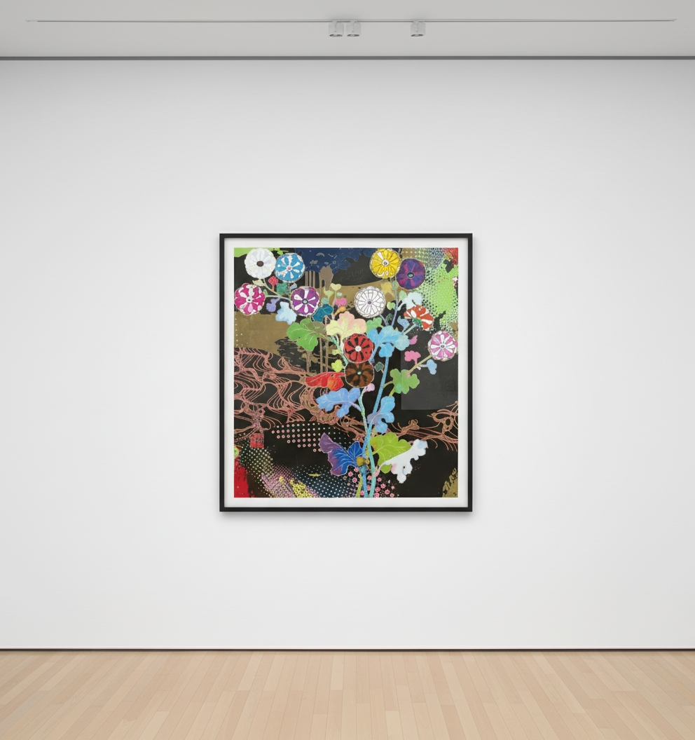 Takashi Murakami - Korin, Miyabi, 2020, Offset lithograph with cold stamp and spot varnishing on smooth wove paper