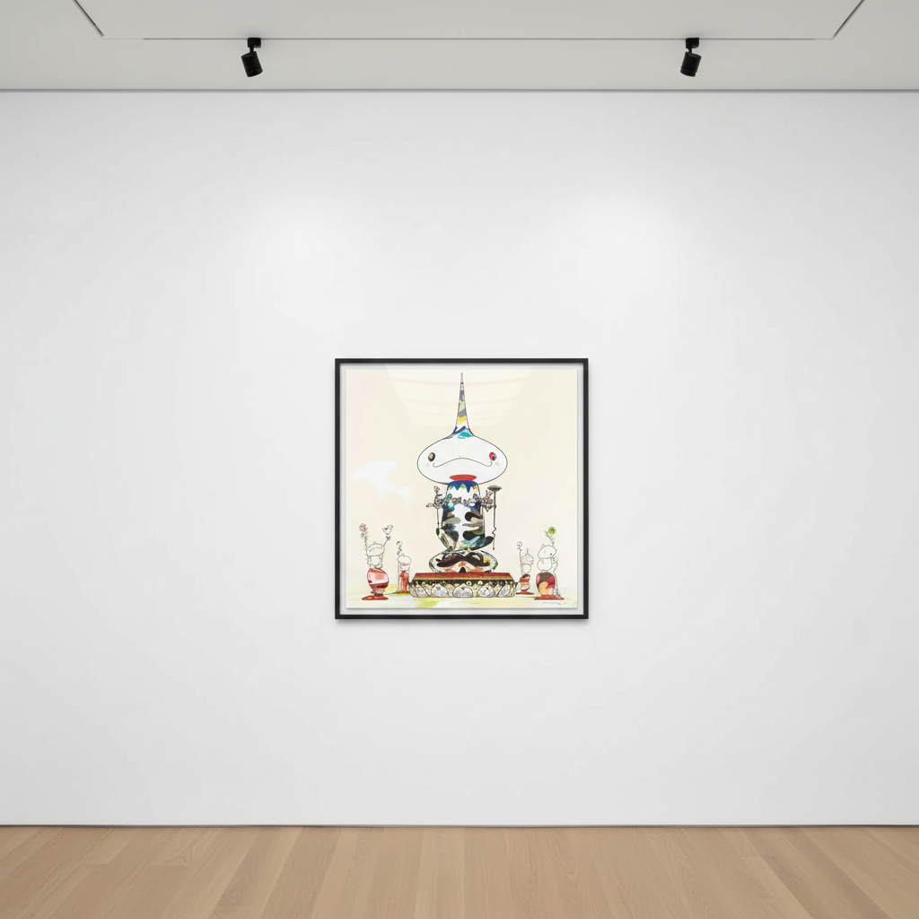 Takashi Murakami - Reversed Double Helix Mega Power, 2005, Lithograph