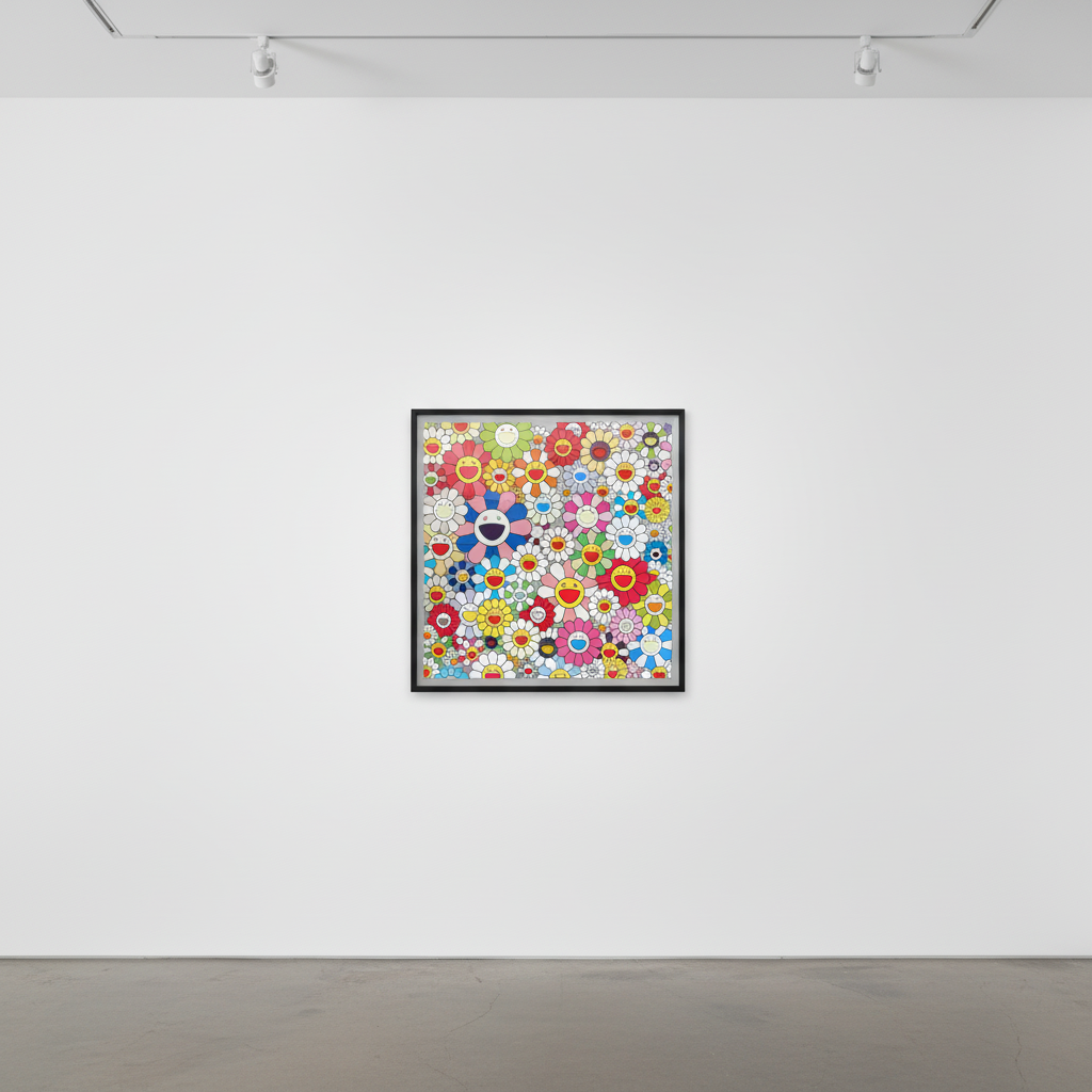 Takashi Murakami - Such Cute Flowers, 2010, Screen print