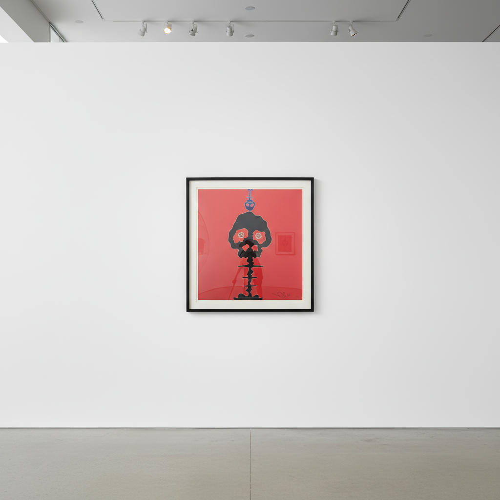 Takashi Murakami - Time Bokan (Red), 2006, Lithograph