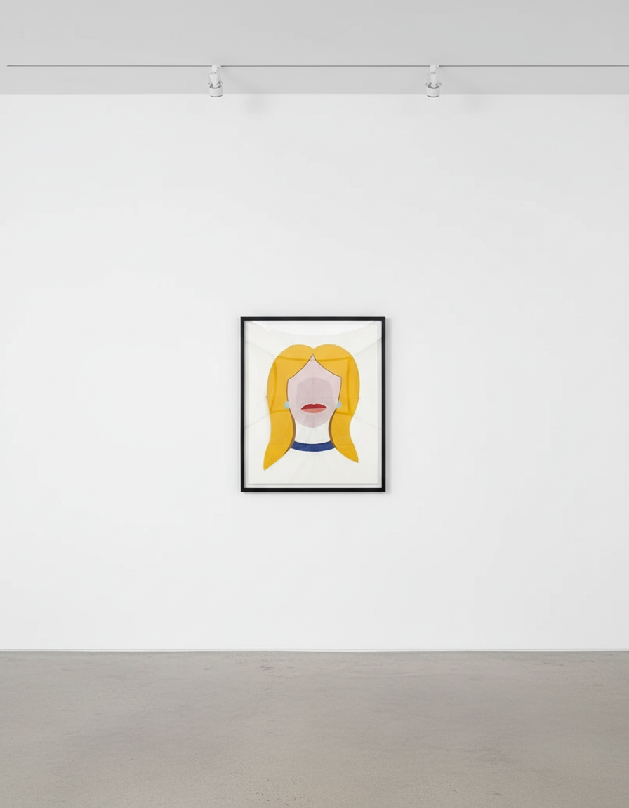 Tom Wesselmann - Blonde Kite, 1988, Screen print