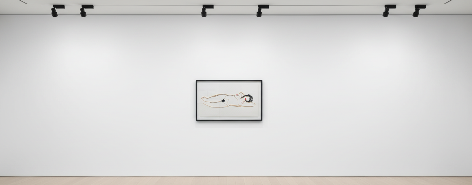 Tom Wesselmann - Hedy Sandpaper, 1985-90, Alkyd oil paint on cut out steel