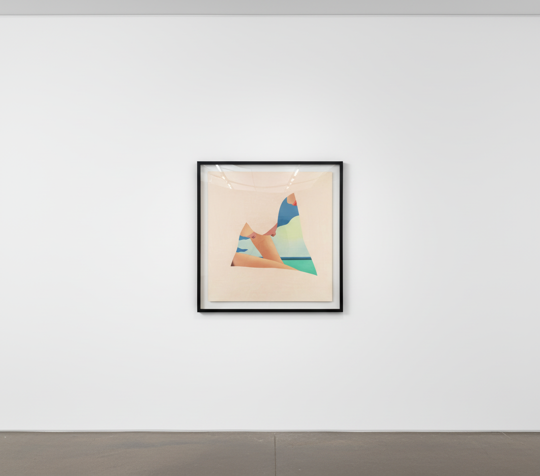 Tom Wesselmann - Seascape Dropout, 1982, Woodcut on Kizuki Hanga wove paper
