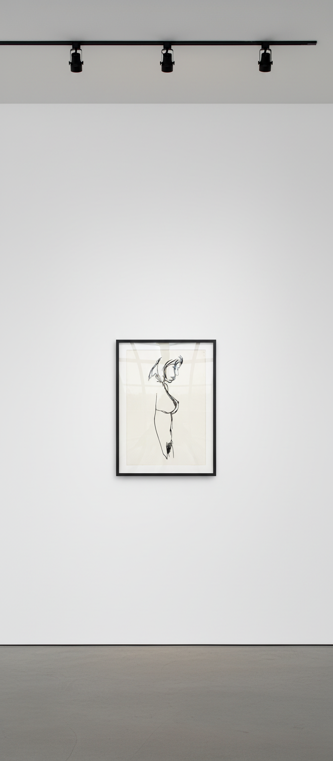 Tom Wesselmann - Standing Nude Edition, 1985, Laser-cut steel with black enamel