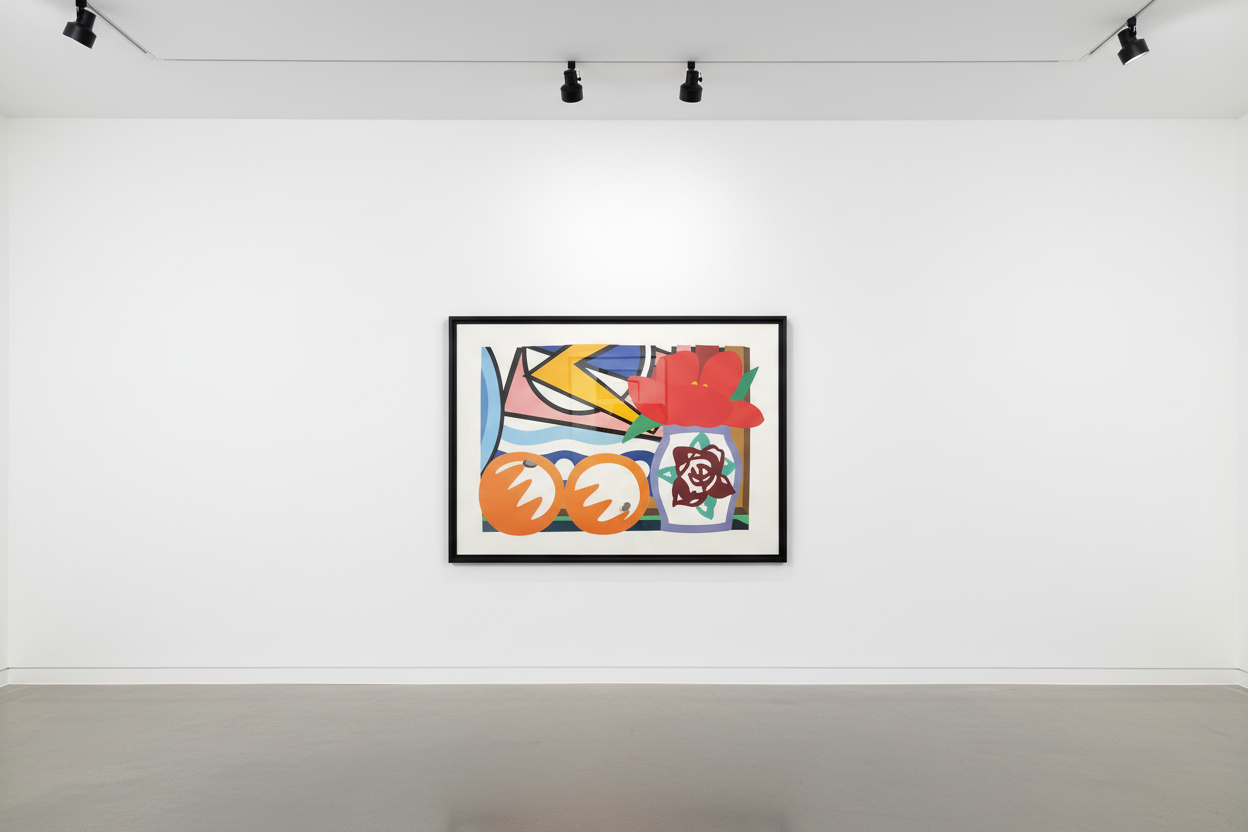 Tom Wesselmann - Still Life With Lichtenstein and Two Oranges, 1993, Silkscreen