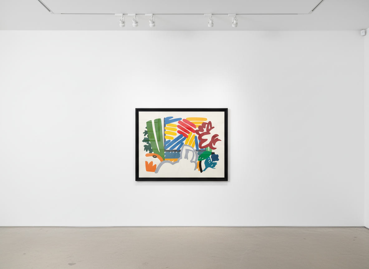 Tom Wesselmann - Still Life With Matisse and Johns, 1993, Silkscreen