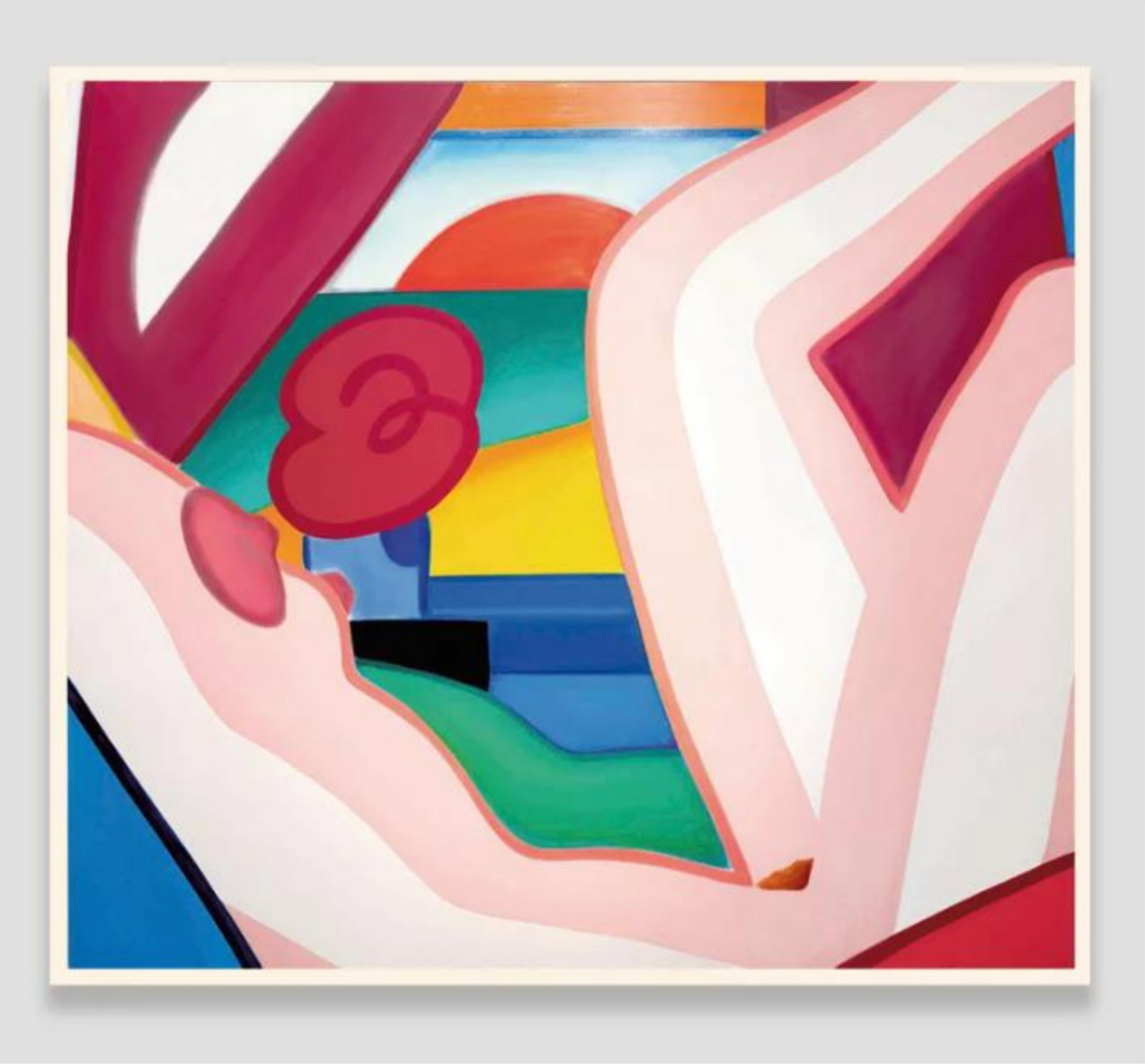 Tom Wesselmann - Sunset Nude (Variation #1), 2002, Oil on canvas