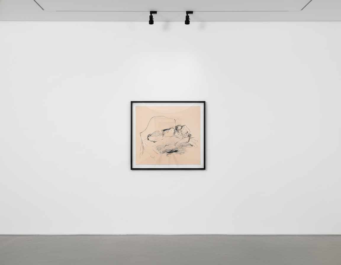 Tracey Emin - On My Knees, 2021, 4 Colour Lithograph on Somerset Velvet Warm White 400gsm