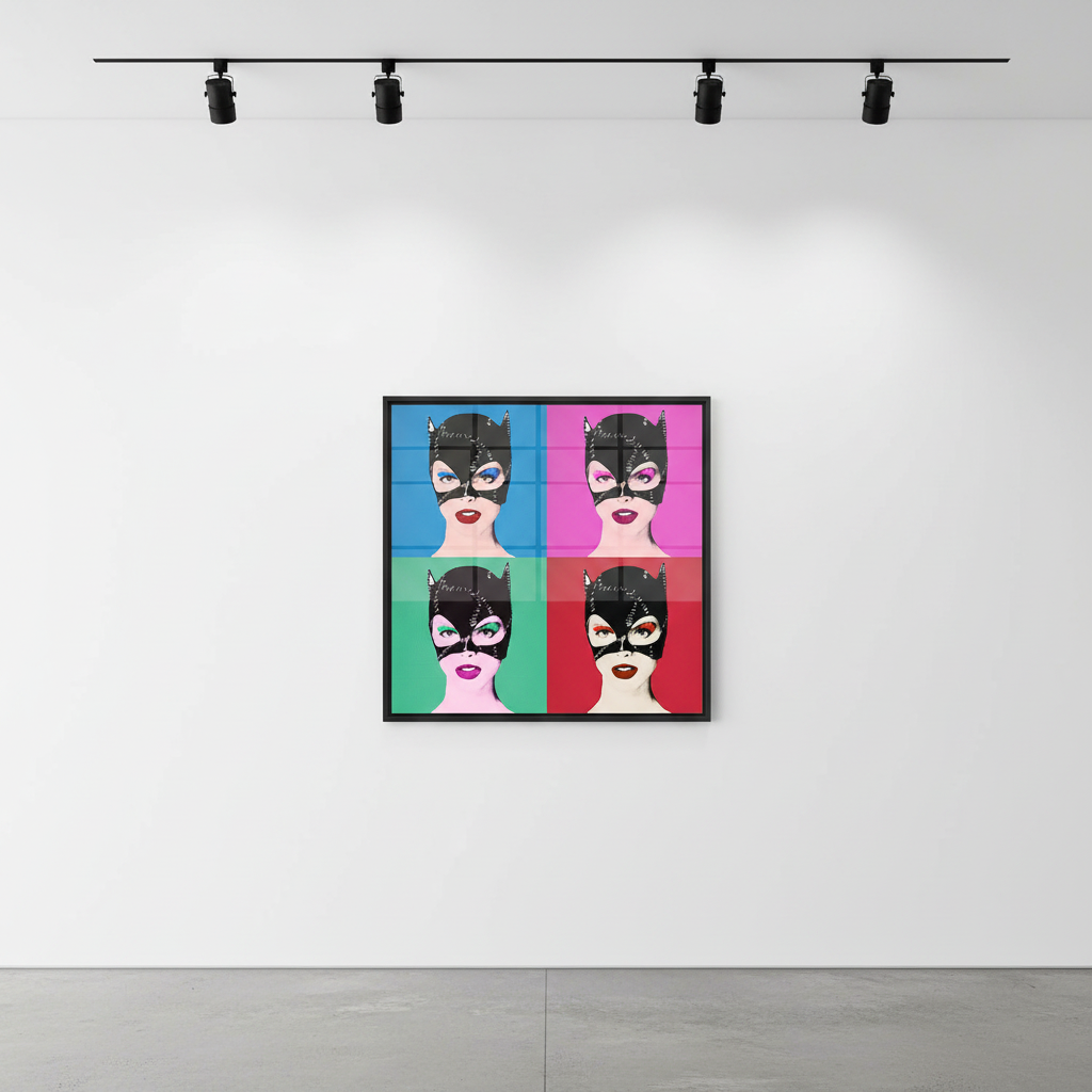 Tyler Shields - Cat, 2019, Screen print