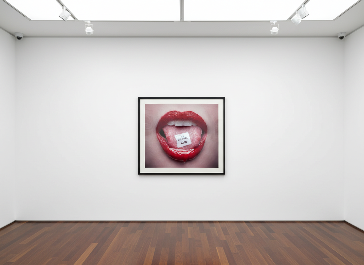 Tyler Shields - Chanel Acid, 2015, Digital c print