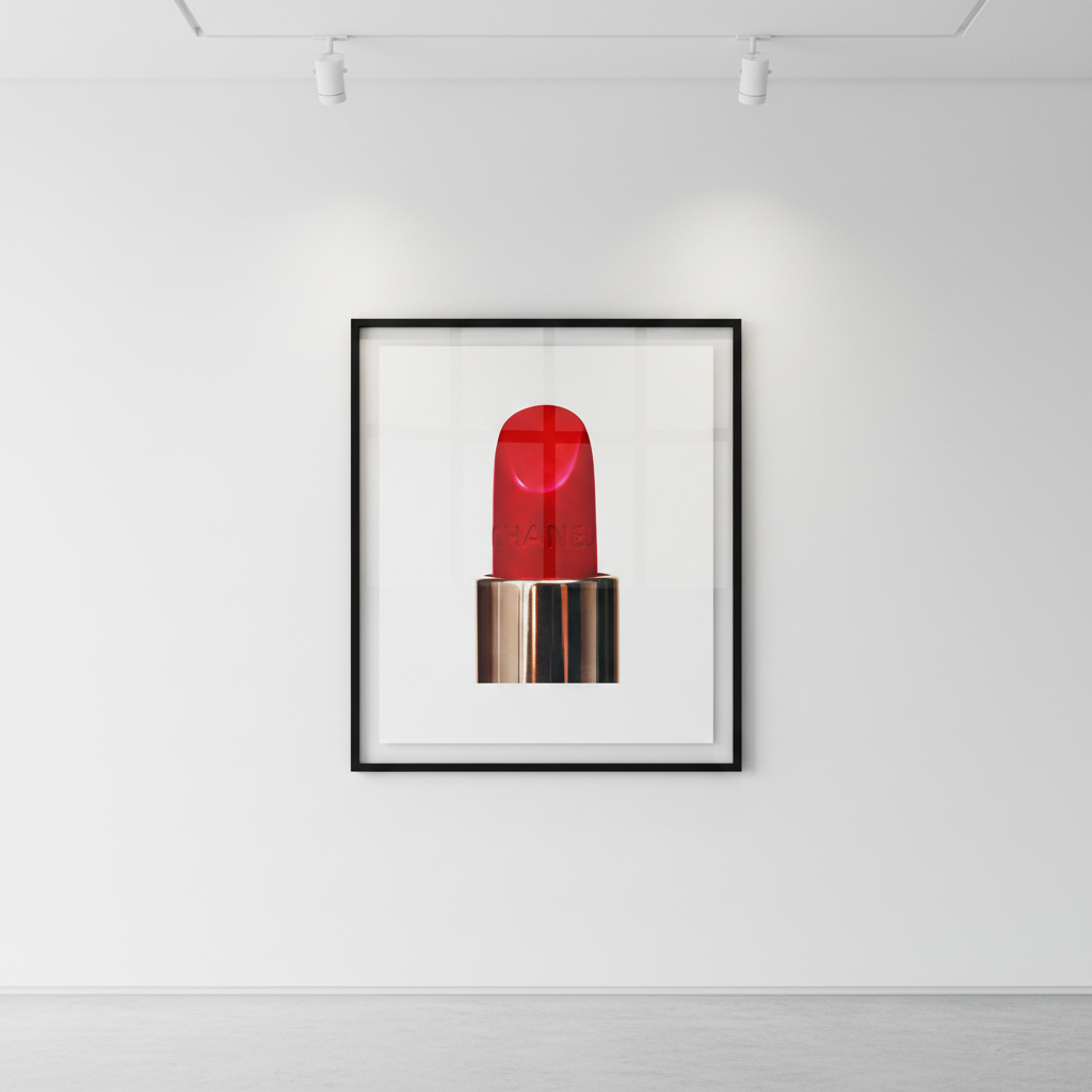 Tyler Shields - Chanel Lipstick, 2024, Digital C Print