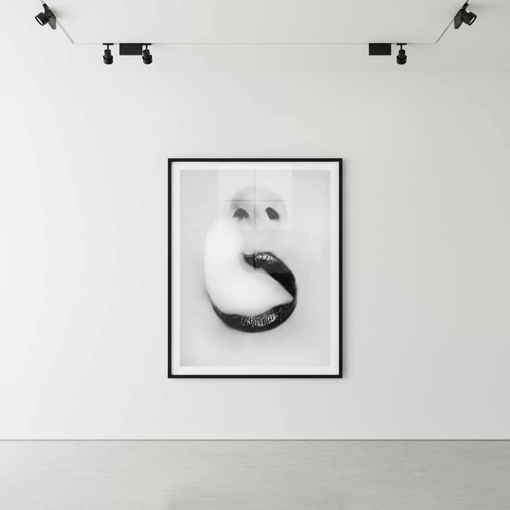 Tyler Shields - French Inhale, 2022, Digital c print