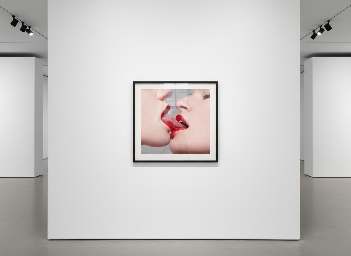 Tyler Shields - French Kiss, 2016, Digital c print