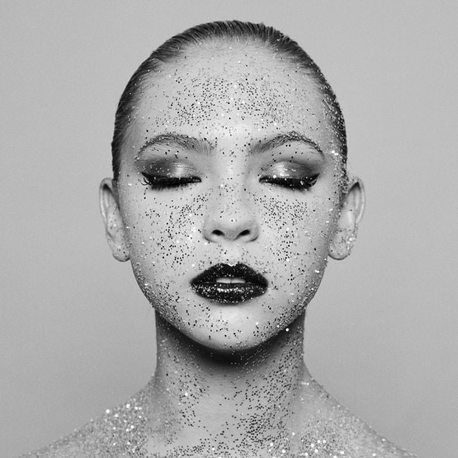 Tyler Shields - Glitter Face, 2017, Digital c print