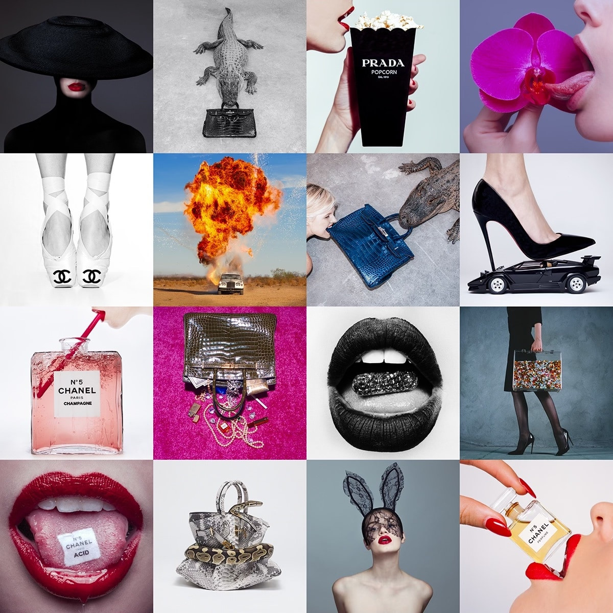 Tyler Shields - Indulgence, 2022, Digital C Print