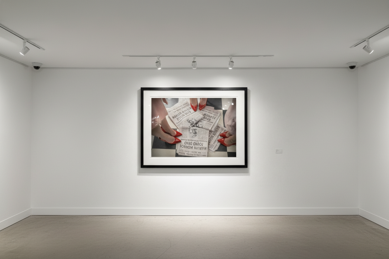 Tyler Shields - Marilyn Monroe Found Dead, 2015, Digital c print