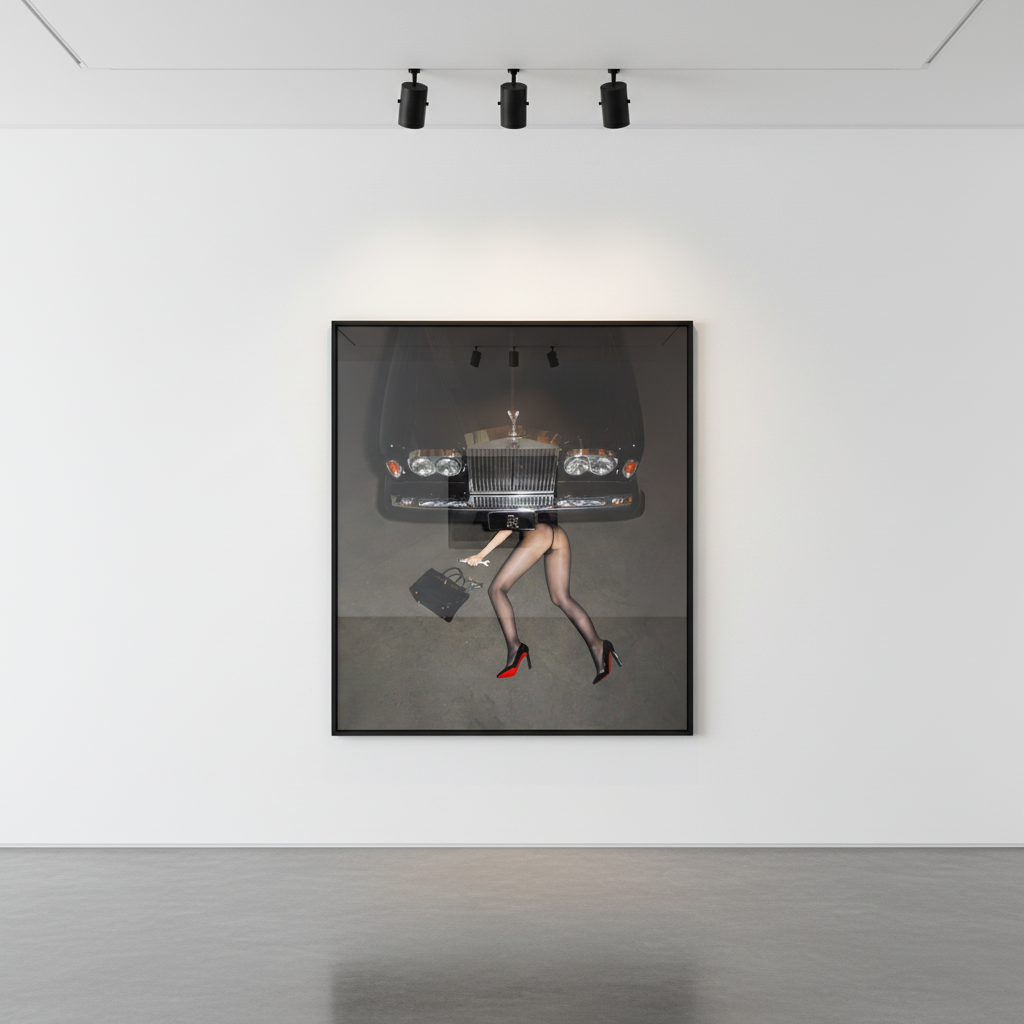 Tyler Shields - Roadside Assistance, 2022, Digital c print