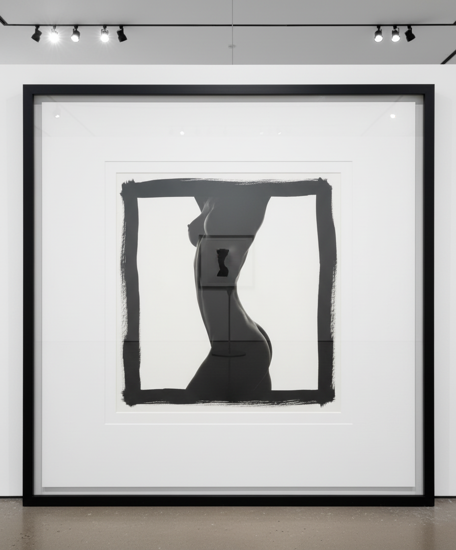 Tyler Shields - Shape, Platinum Palladium Photograph