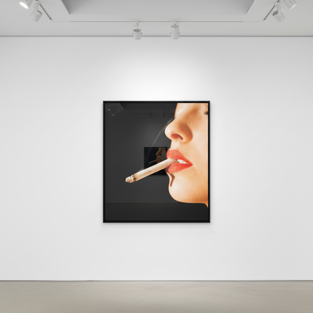 Tyler Shields - Smoke, 2023, Chromogenic Print