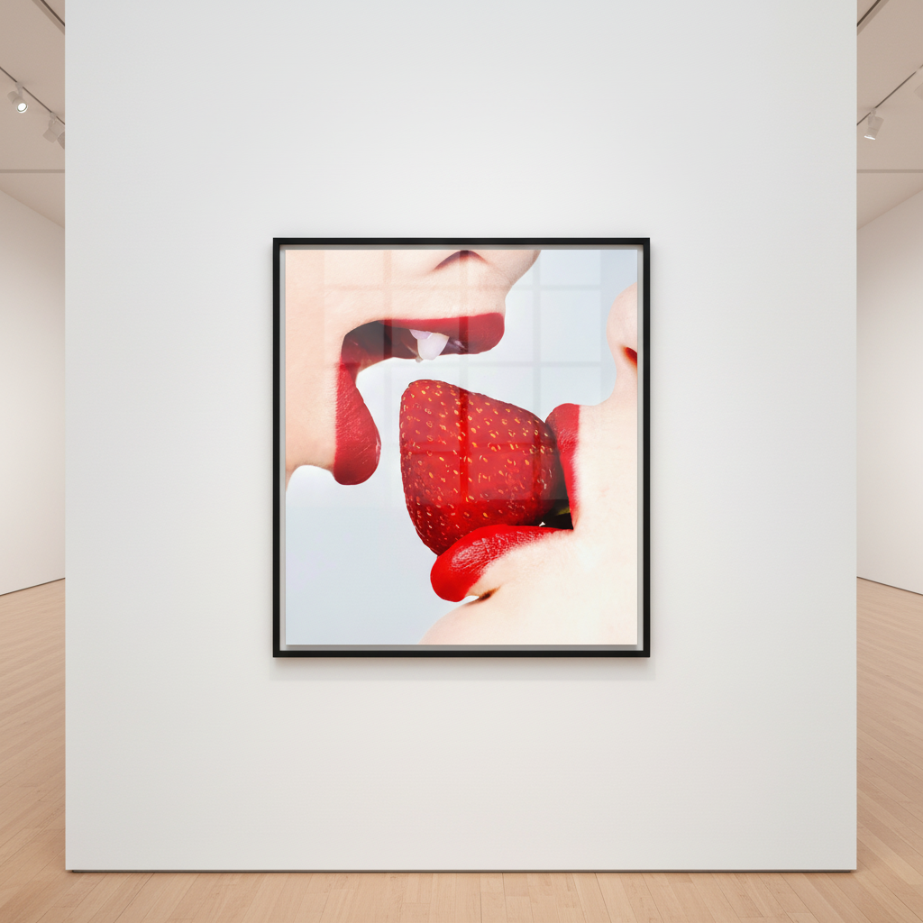 Tyler Shields - Strawberry, 2024, Chromogenic Print