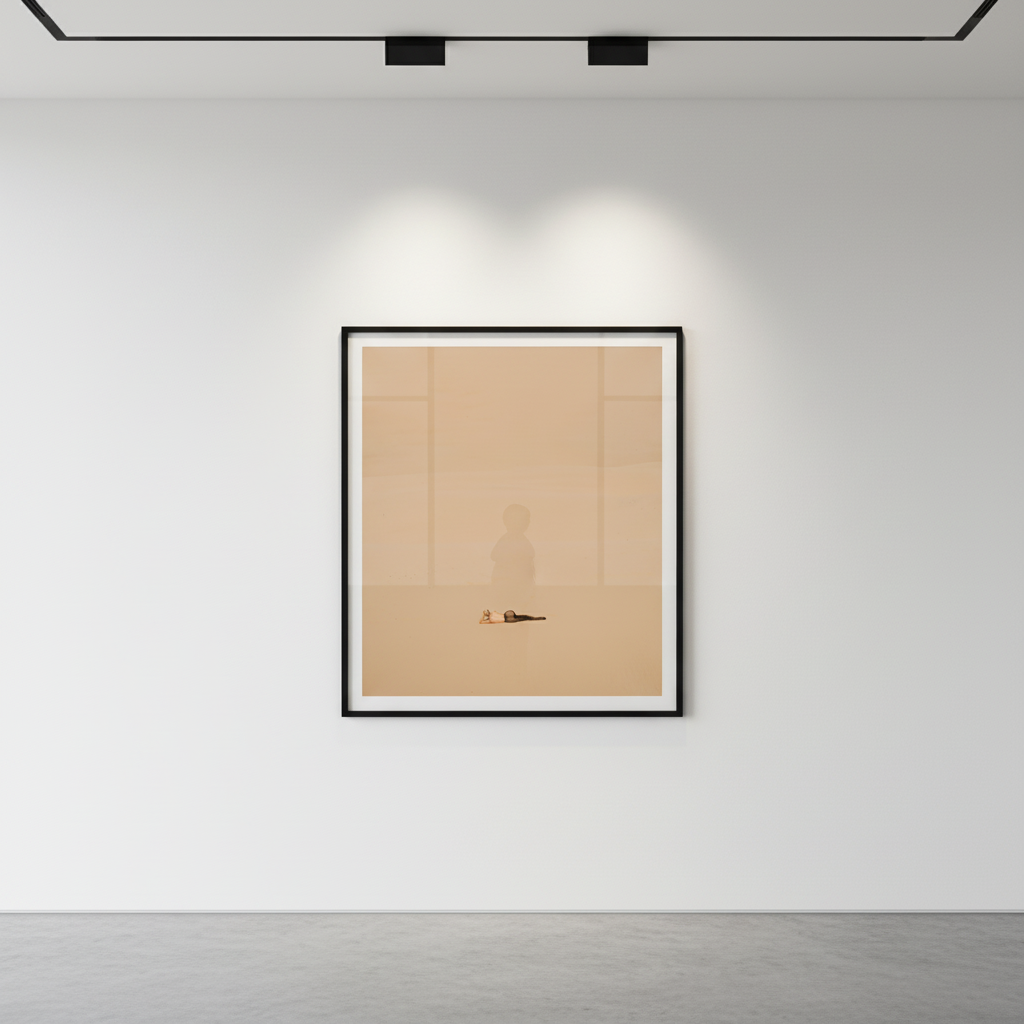 Tyler Shields - The Girl in the Desert, 2021, Digital c print