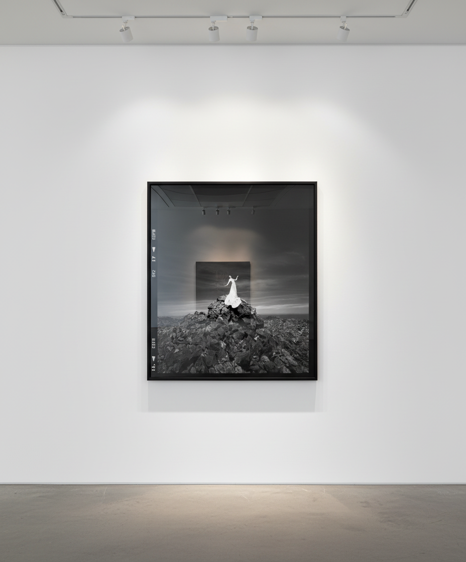 Tyler Shields - Top of the World II, 2020, Digital c print