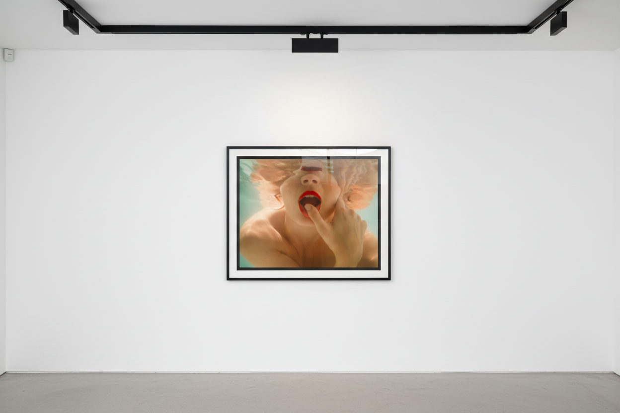 Tyler Shields - Underwater Mouth, 2013, Digital C Print