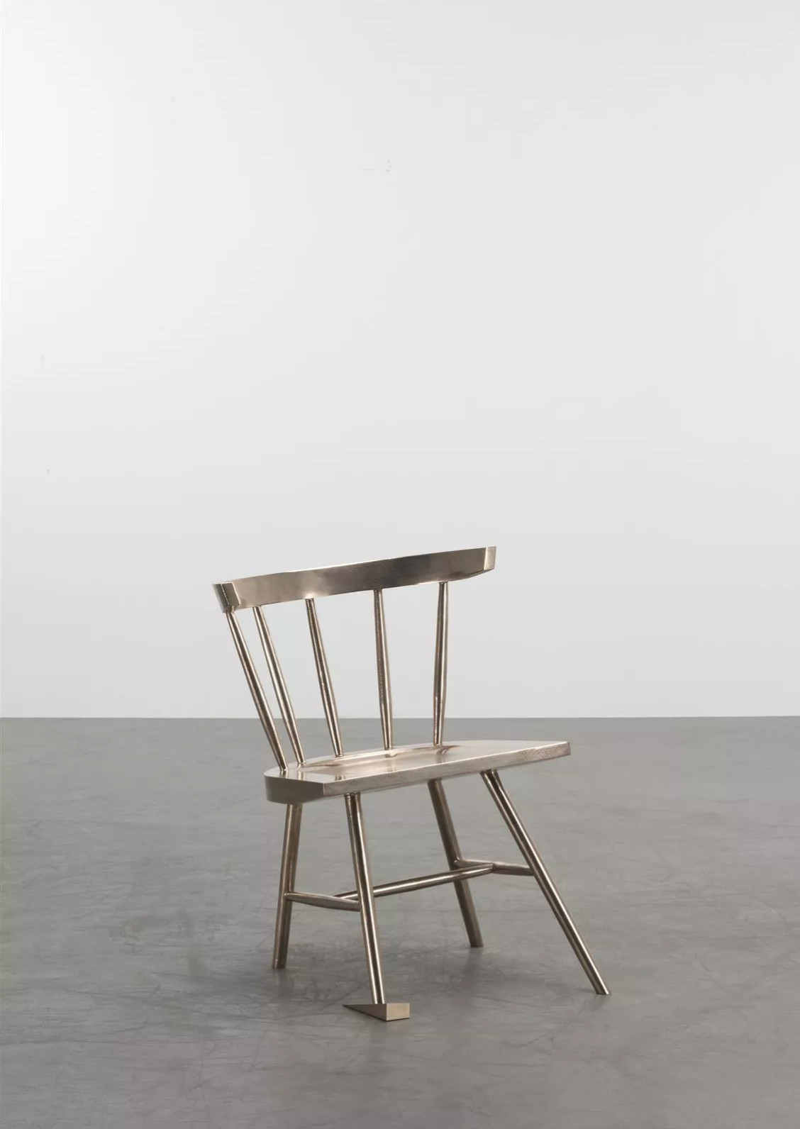 Virgil Abloh - Alaska Chair, 2018, Polished bronze