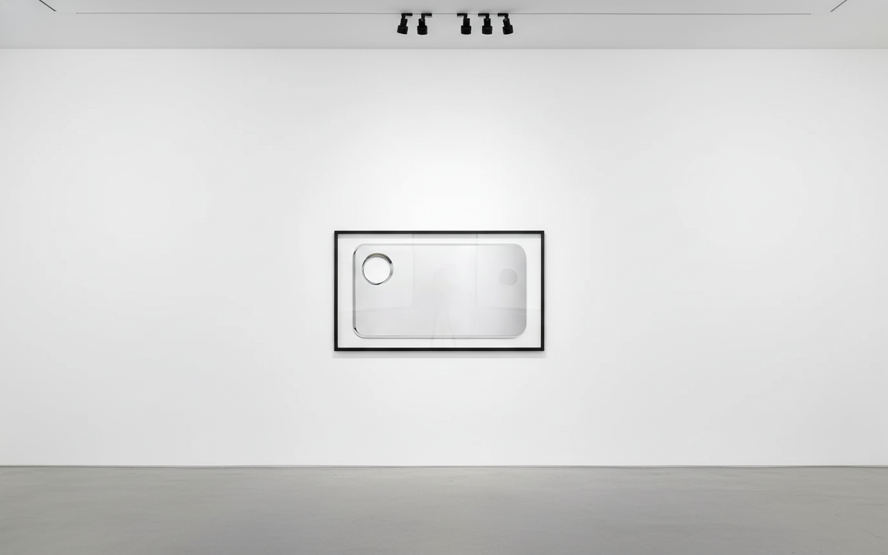 Virgil Abloh - EFFLORESCENCE MIRROR 3, 2019, Mirror in polished stainless steel