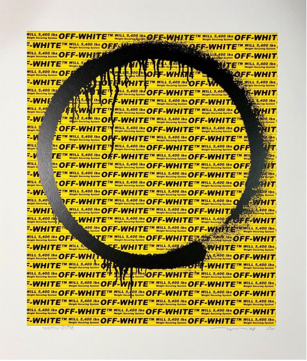 Virgil Abloh - Kyoto Enso, 2018, Silkscreen