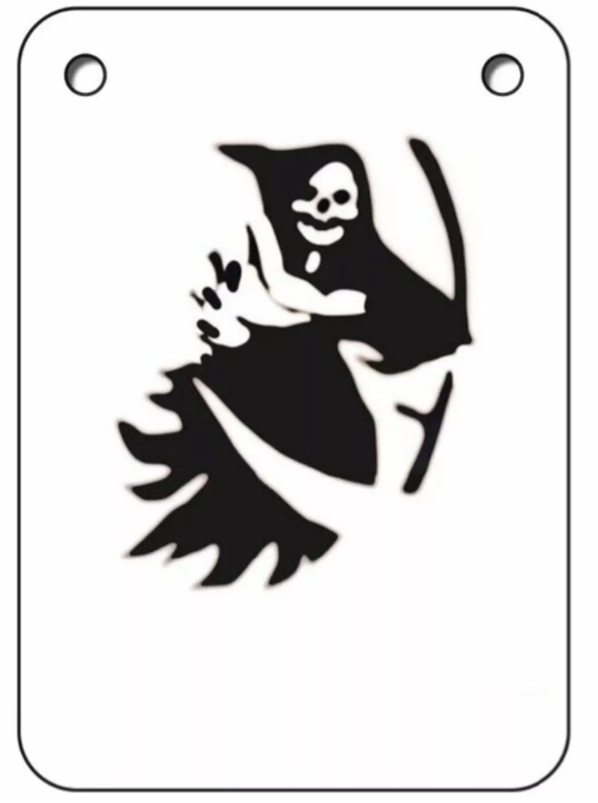 Virgil Abloh - Reaper I, 2019, Lithograph on transparent material