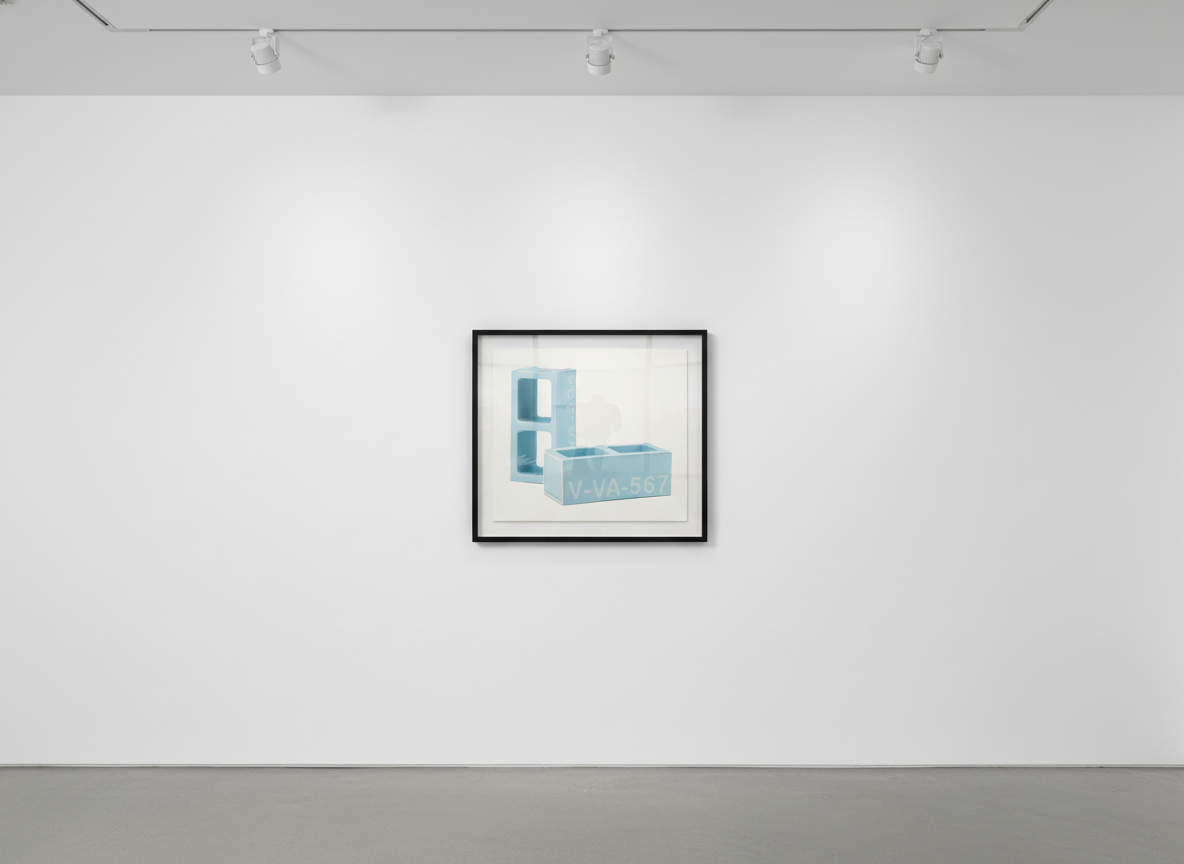 Virgil Abloh - Virgil Abloh x Vitra Ceramic Block Baby Blue, 2020, Ceramic