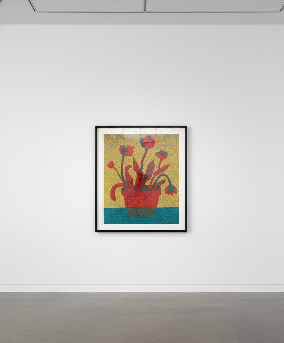 Yayoi Kusama - Flowers C, 2005, Screen print