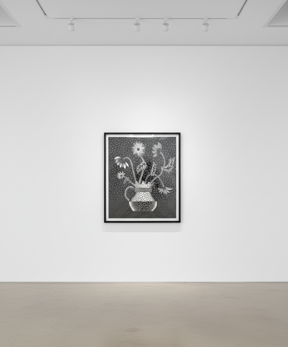 Yayoi Kusama - Flowers QE, 1993, Screen print