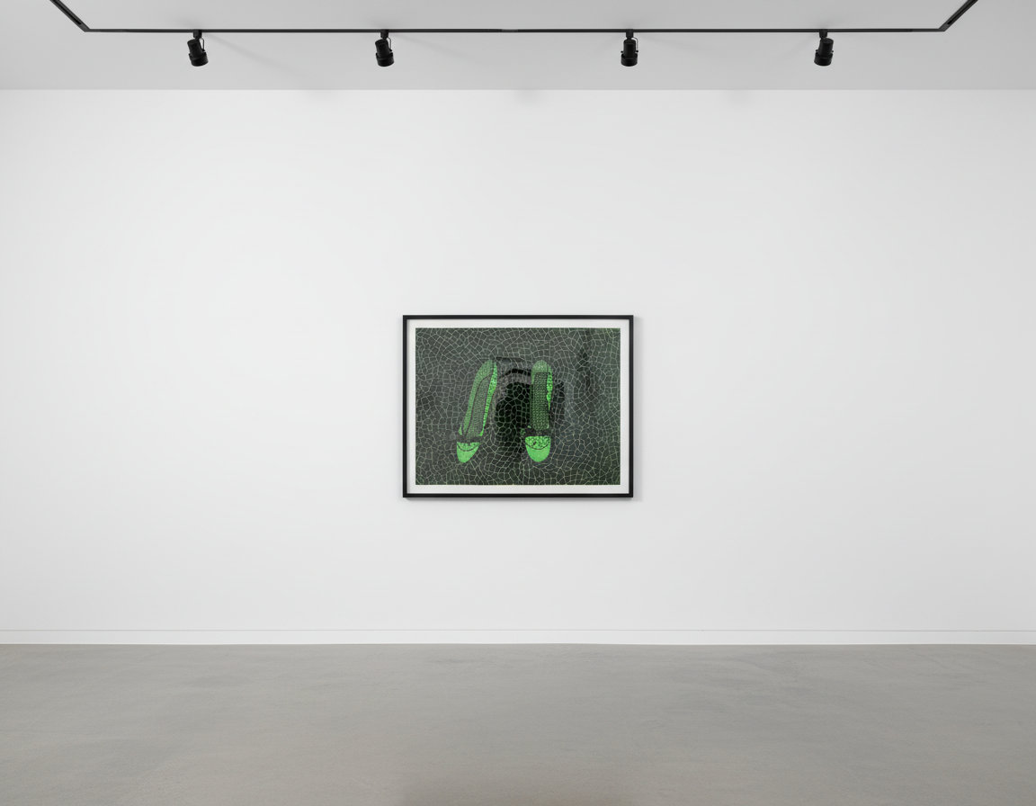 Yayoi Kusama - Green Shoes