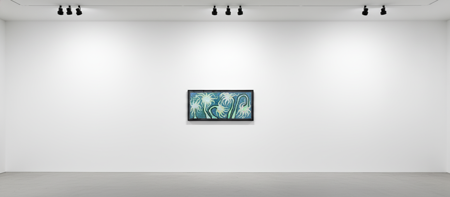 Yayoi Kusama - Night Flowers, 2003, Screen print